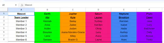 FBLA Member Master Sheet 📑